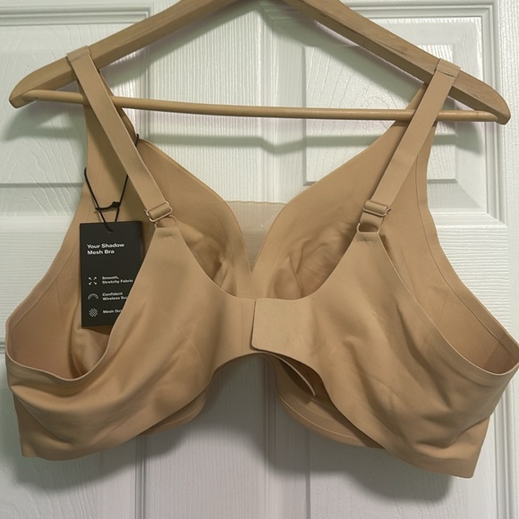 NWT Knix Shadow Mesh bra, colour warm sand - Picture 2 of 4